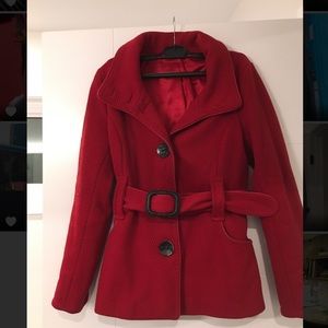 Red le château coat